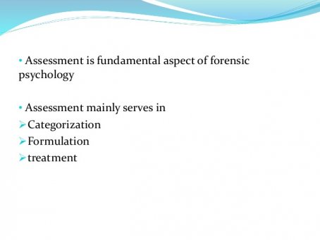 In Assessment Forensic