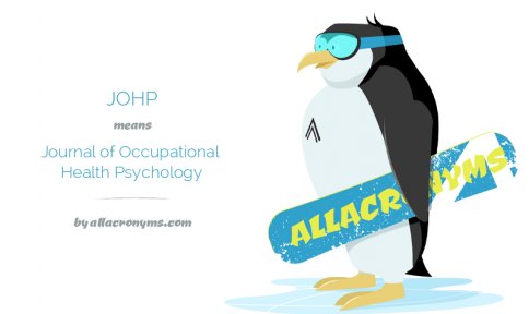 JOHP means Journal of