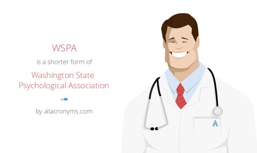 WSPA abbreviation stands for Washington State Psychological Shorter form of Washington