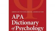 APA Dictionary of Psychology