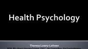 Health Psychology Review