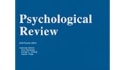 Psychological Review