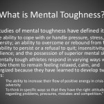 Athlete Mental toughness