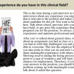 Clinical Psychology interview Questions