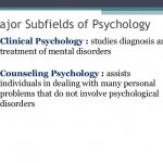 Clinical Psychology Studies