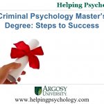 Criminal Psychology Masters Degree