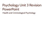 Define Criminal Psychology