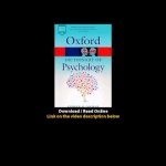 Oxford Dictionary of Psychology Oxford Dictionary of Psychology