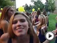 Alpha Phi Bid Day 2014 (University of Denver)