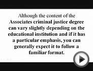 Associates Degree In Criminal Justice.wmv
