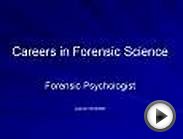 Careers in Forensic Science