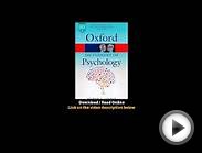 Download A Dictionary of Psychology Oxford Paperback