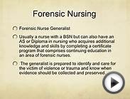 Forensic Psych Nursing