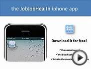 Healthcare Job Search Engine on a Free IPhone App