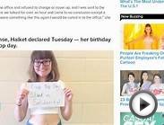 High School Student Declares #CropTopDay After Sports Bra