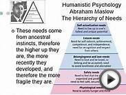 Humanistic Psychology