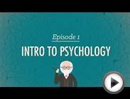 Intro to Psychology - Crash Course Psychology #1