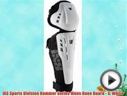 iXS Sports Division Hammer Series Mens Knee Guard - S White