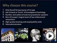 Liverpool in London- MSc Investigative and Forensic