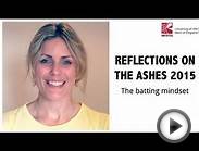 MSc Sport and Exercise Psychology UWE: The Ashes 2015