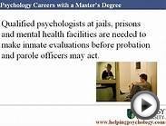 Psychology Careers with a Masters Degree