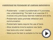 Psychology of Learning Mathematics