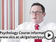Psychology training course video interview