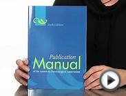 Publication Manual of the American Psychological Association