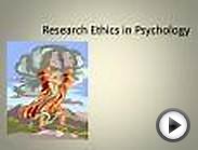Research Ethics in Psychology