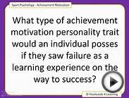 Sport Psychology: Achievement Motivation