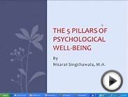 The Five Pillars of Psychological Well-Being