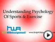 Understanding Psychology Of Sports & Exercise