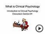 What is Clinical Psychology Introduction to Clinical